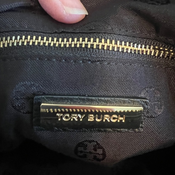 Tory Burch Black Leather Shoulder Bag - Picture 14 of 15